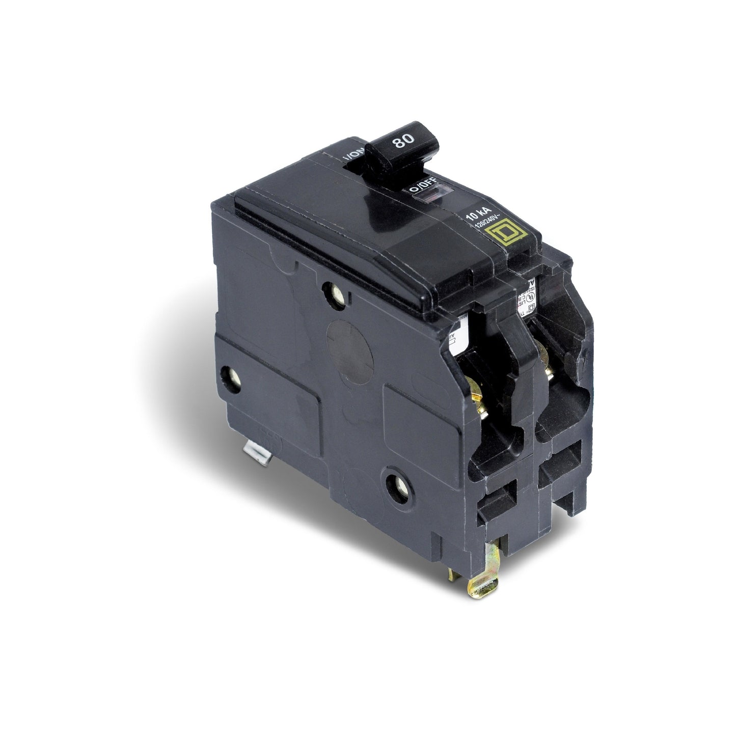 Interruptor Termomagnético 2 Polos 80 A Square D Enchufable Schneider Electric QO280