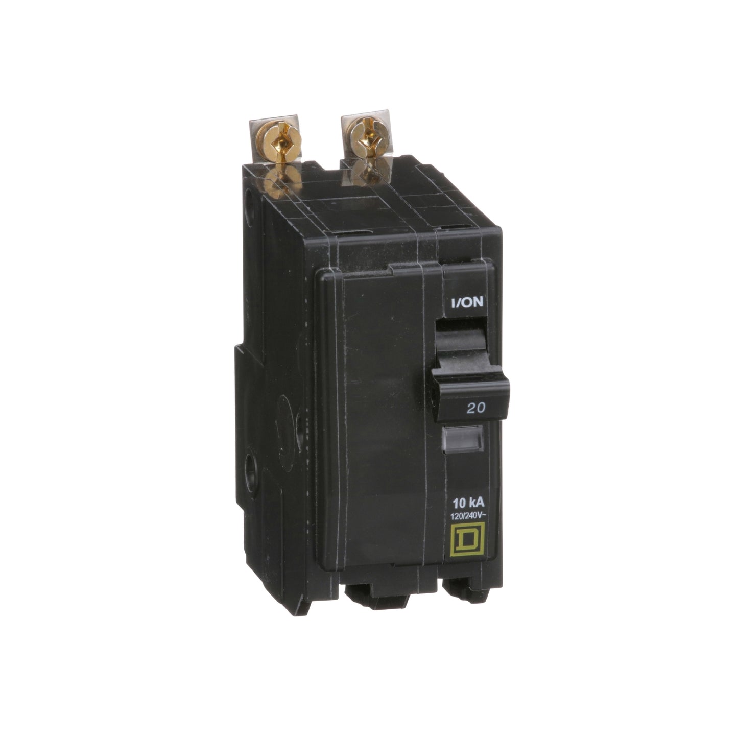 Interruptor Termomagnético 2 Polos 20 A Square D Atornillable Schneider Electric QOB220