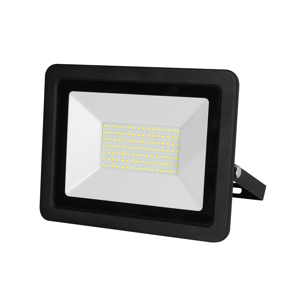 Reflector LED Luz cálida 100W Negro Illux