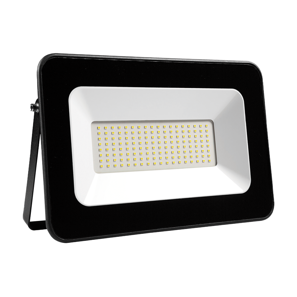 Reflector LED Luz fría 100W Negro Illux