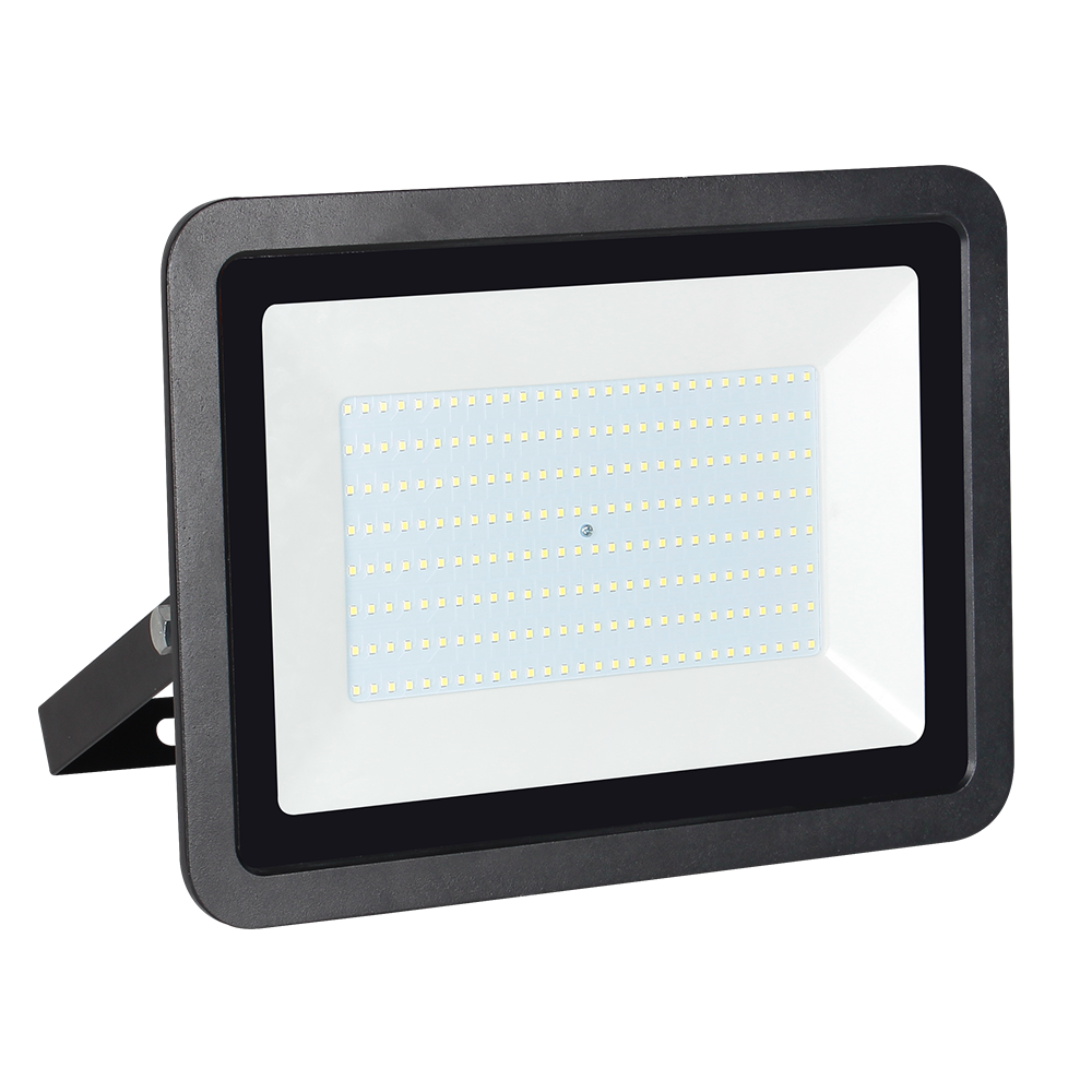 Reflector LED Luz cálida 200W Negro Illux
