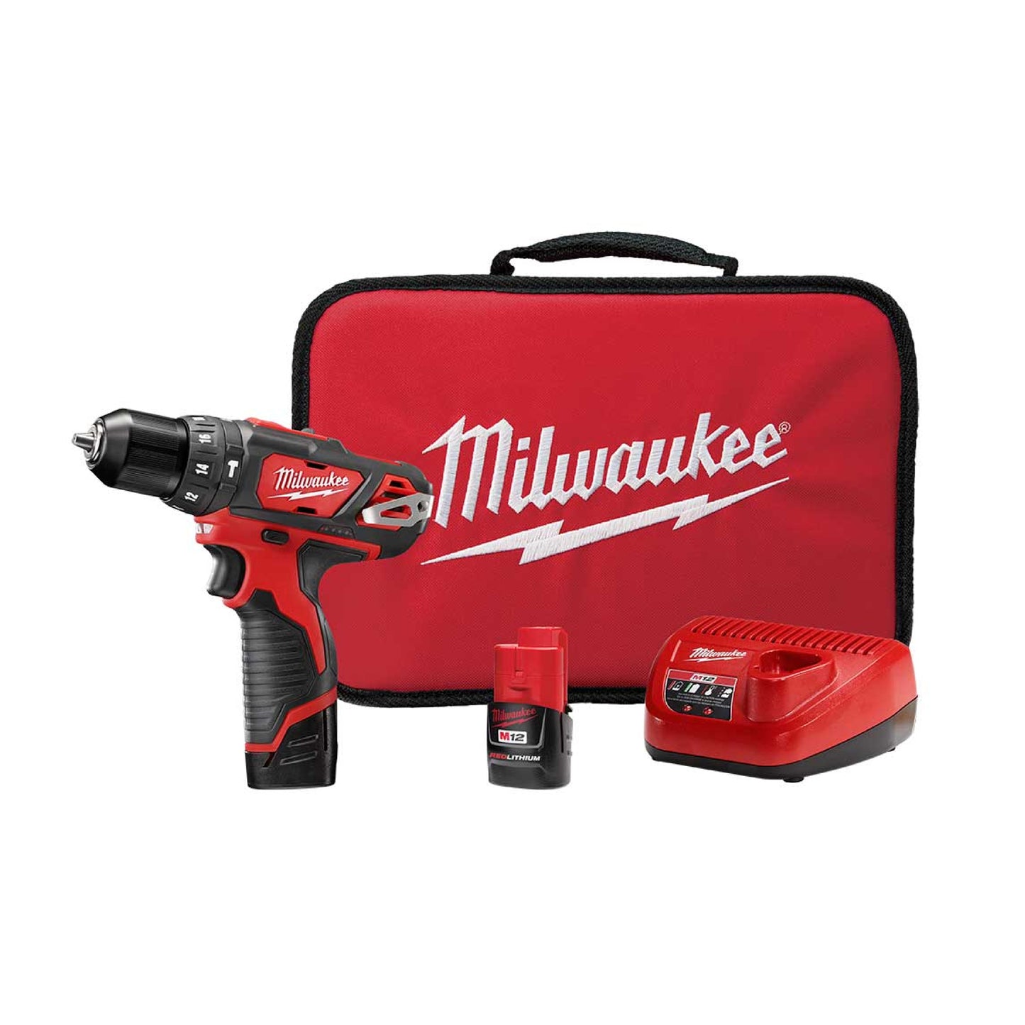 Kit de Taladro Rotomartillo / Destornillador M12™ de 3/8" Milwaukee
