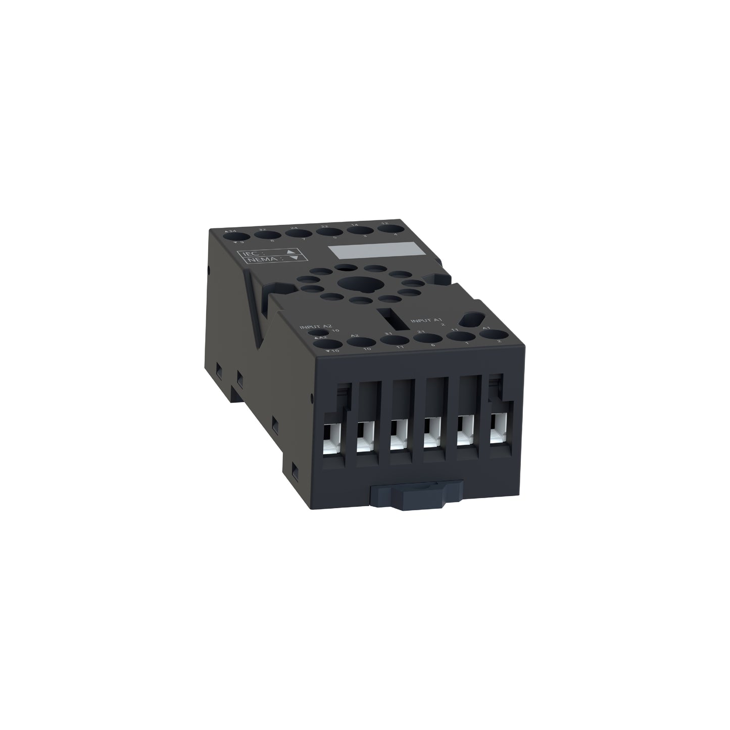 Toma para Relevador Universal-Harmony Ruz-con Contactos Mixtos-Conectores Schneider Electric RUZC3M