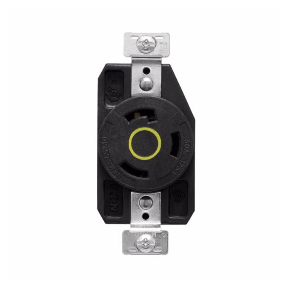 Receptaculo Sencillo 30A 2P 125V Arrow Hart