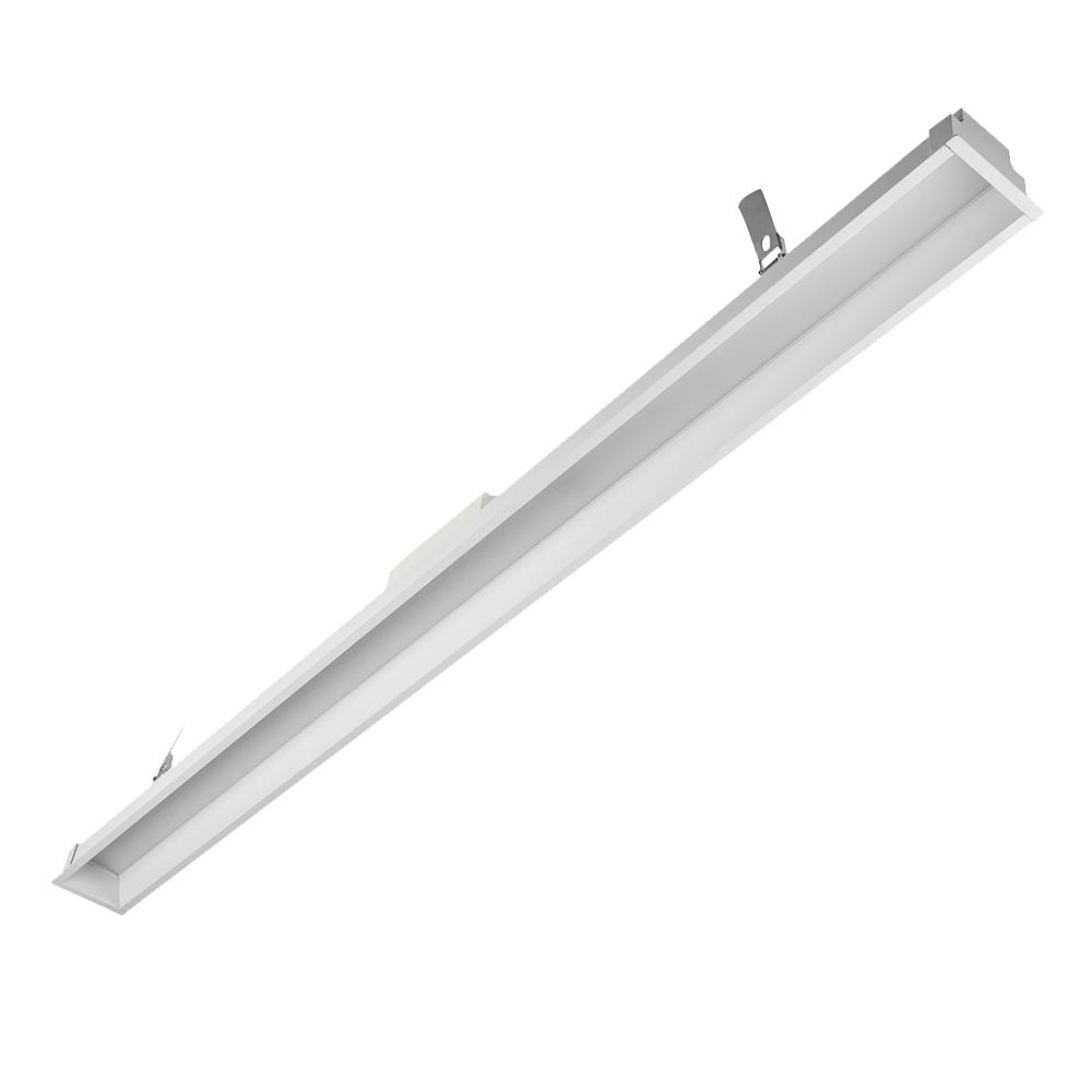 Lámpara Lineal LED Empotrable 30W Luz Cálida Illux