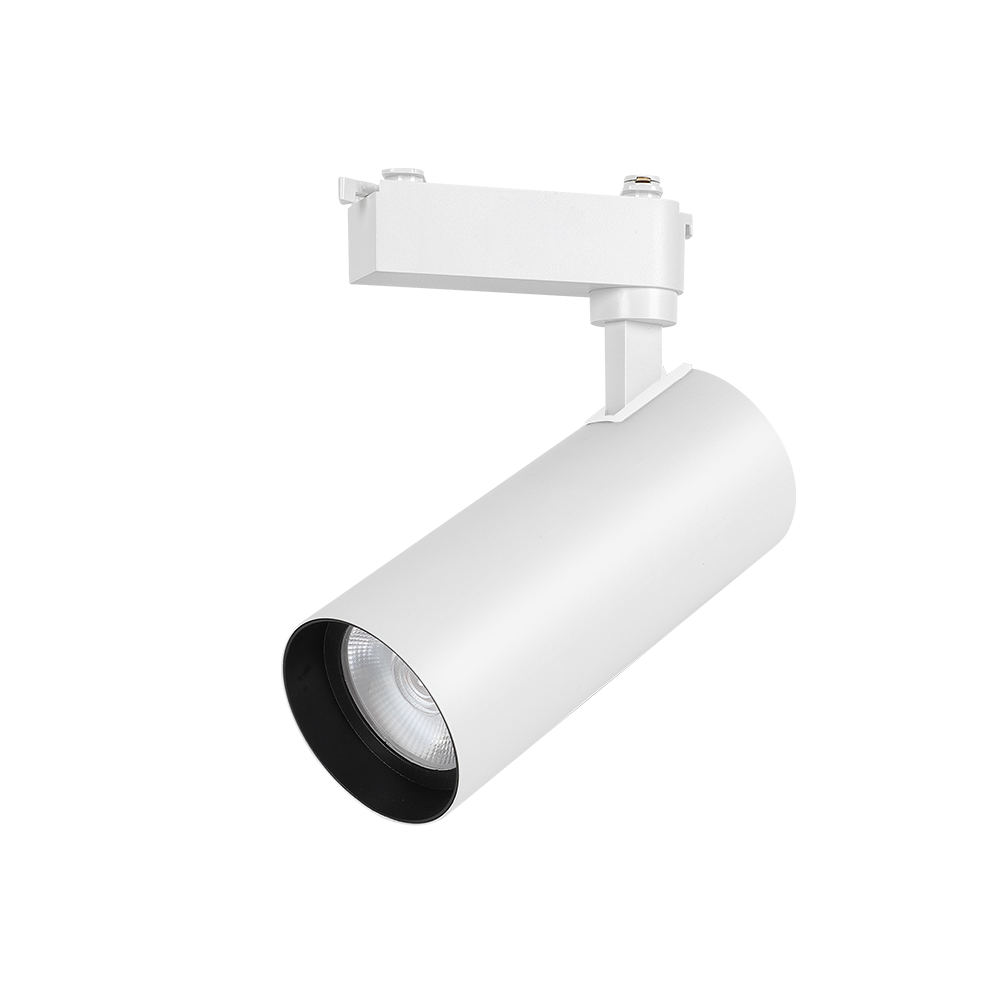 Lámpara para Riel 30W Luz Neutra Negro Illux