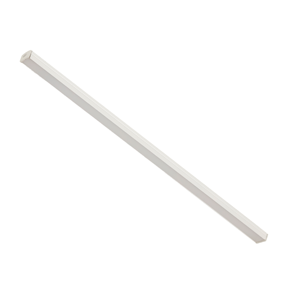 Kit Perfil de Sobreponer 2m para Tira LED Aluminio Blanco Illux