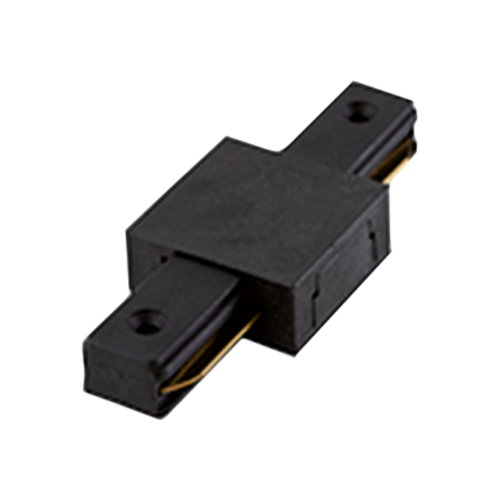 Conector Para Riel Fabricado En Aluminio Acabado Color Negro