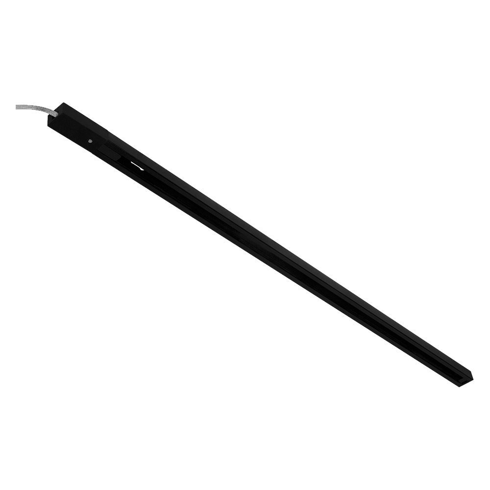 Riel para Sobreponer/Suspender Negro 1m Illux