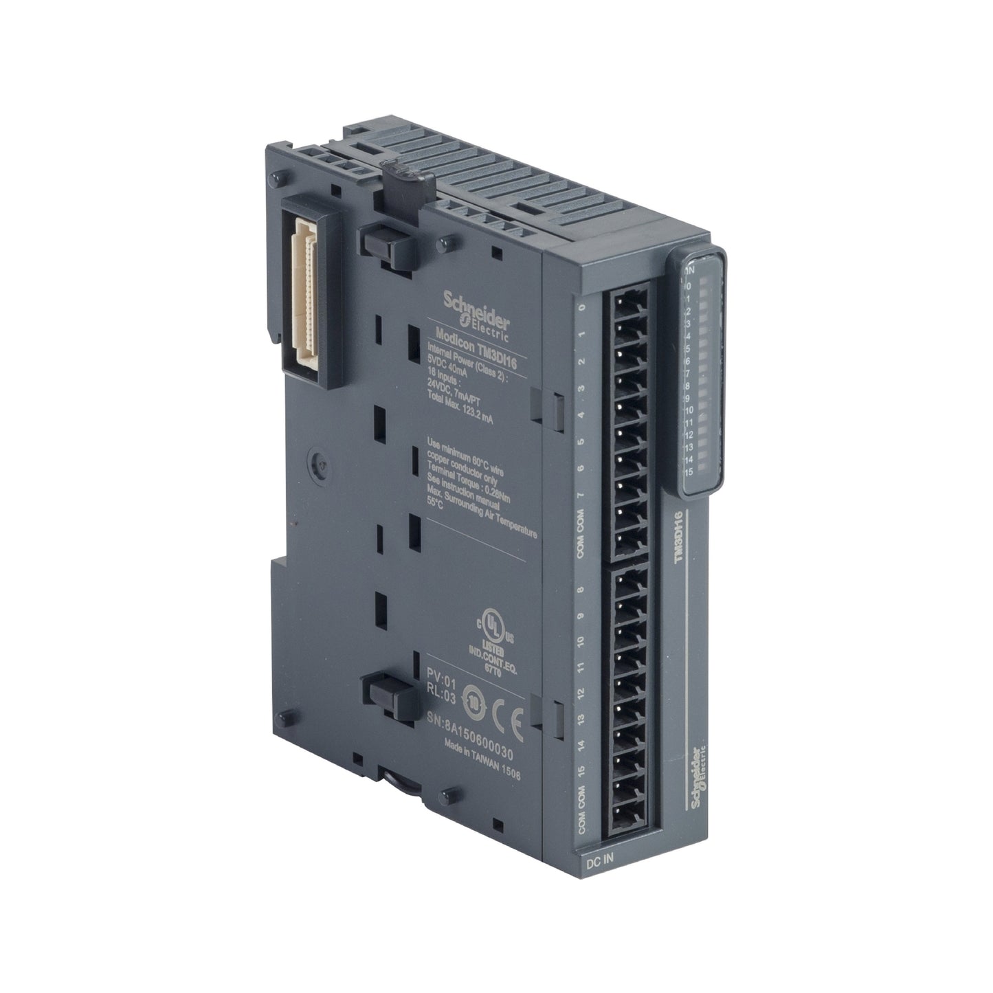Module TM3-16 Inputs ((*)) Schneider Electric TM3DI16
