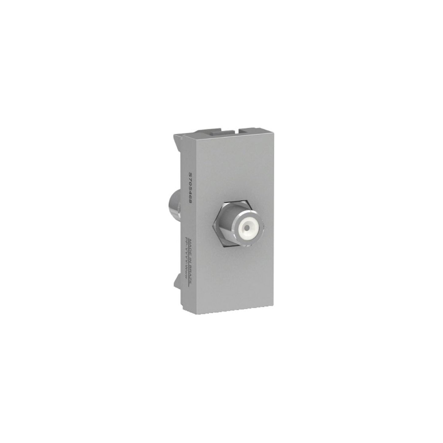 Toma de TV Coaxial color Plata Orion Schnedier Electric S70546874