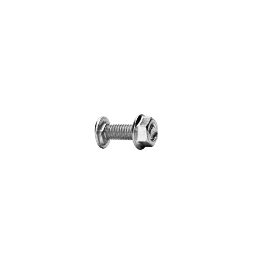 Tornillo y Tuerca 6x20 mm Galvanizado Electrozincado Charofil