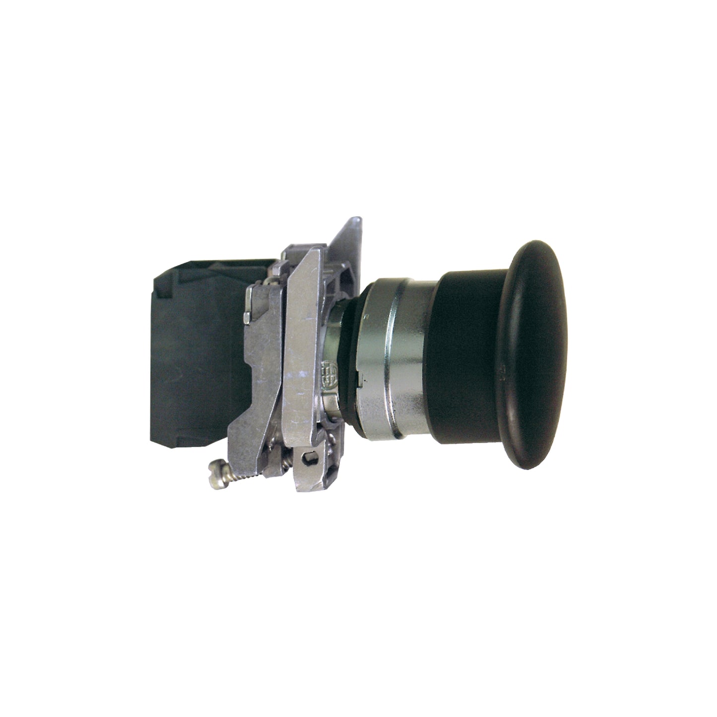 Pulsador Negro Ø 22-Cabeza Redonda Ø 40 Schneider Electric XB4BC21