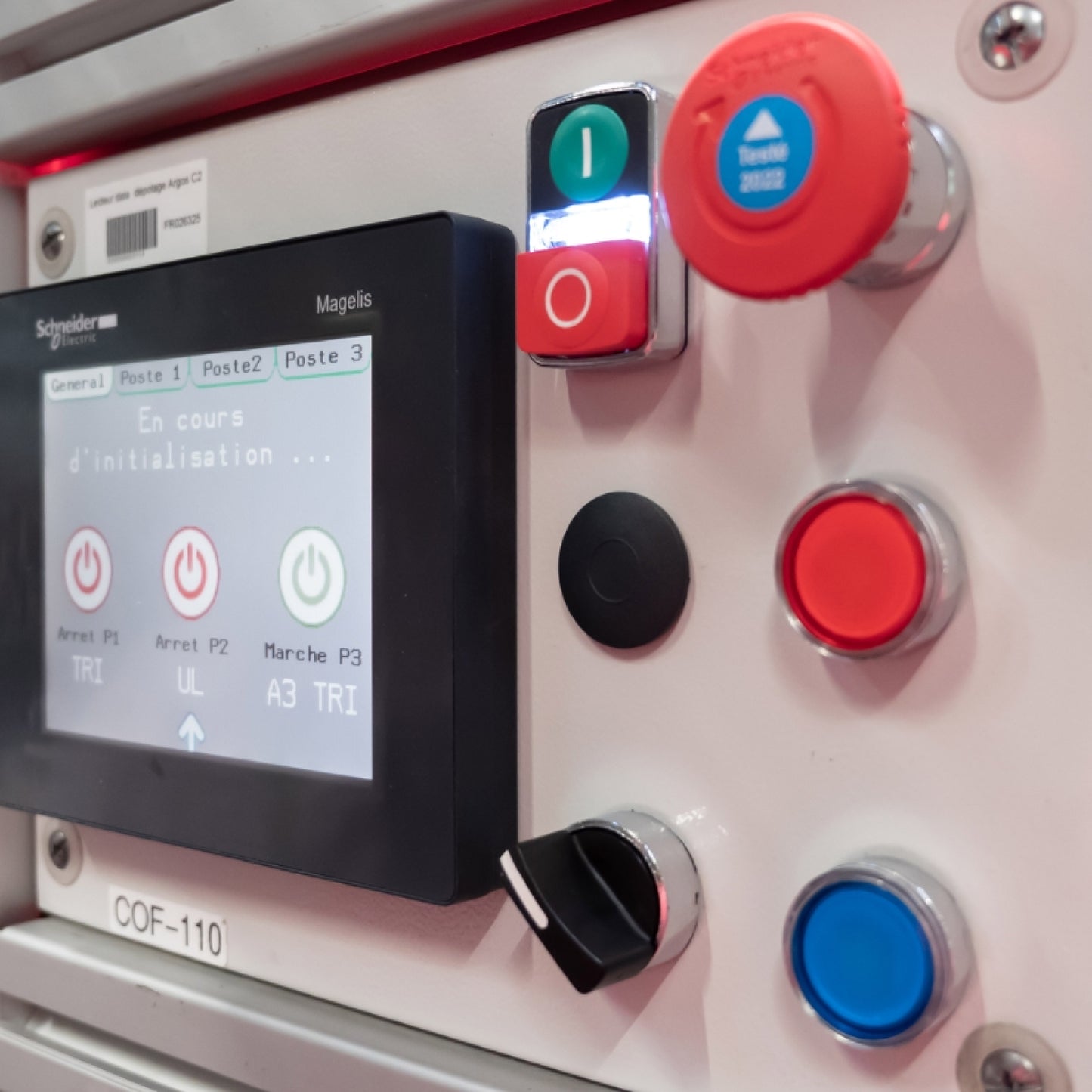 Conmutador Selector Negro Ø 22 Cierre de 3 Posiciones-2 Na Schneider Electric XB4BG03