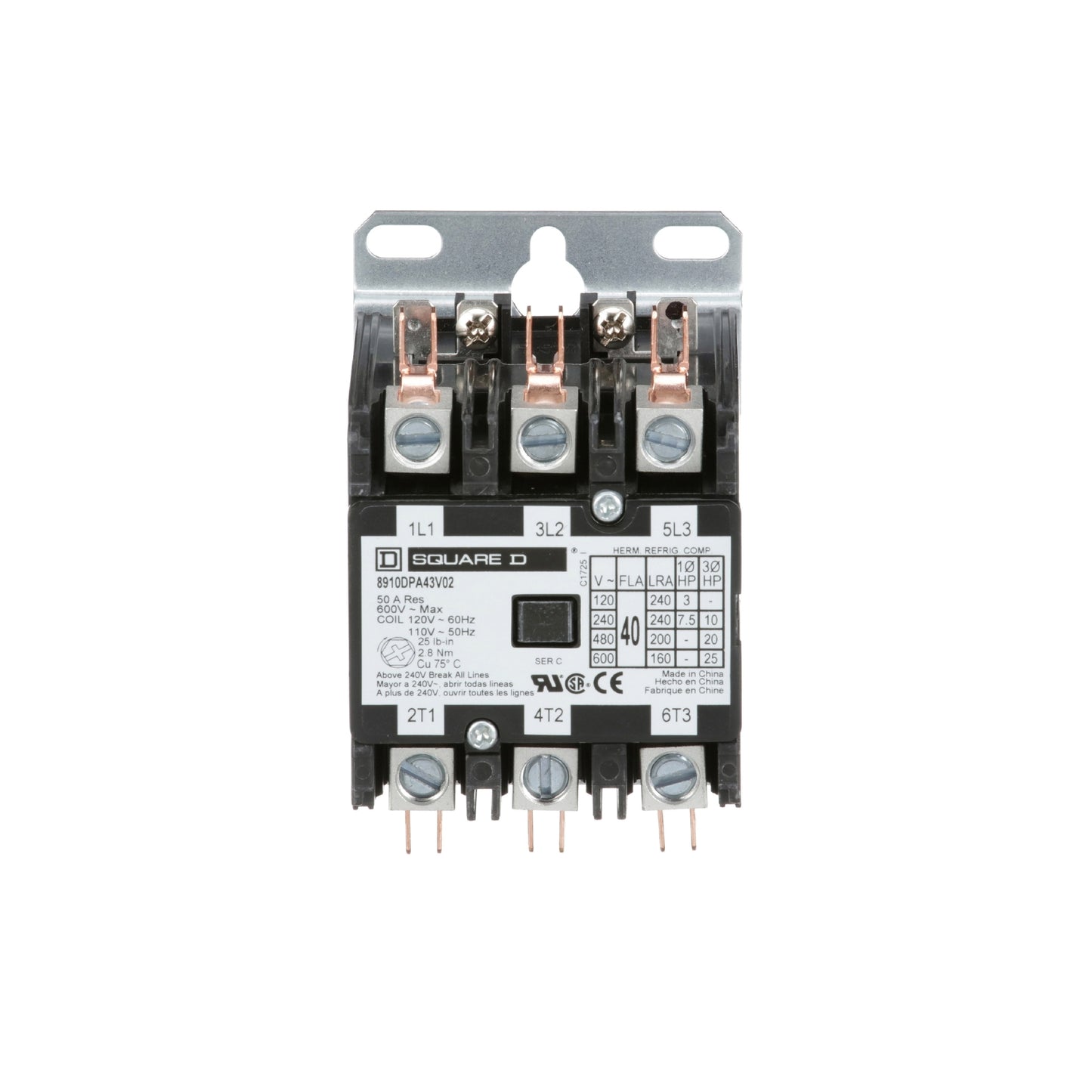 Contactor de Propositos Schneider Electric 8910DPA43V02