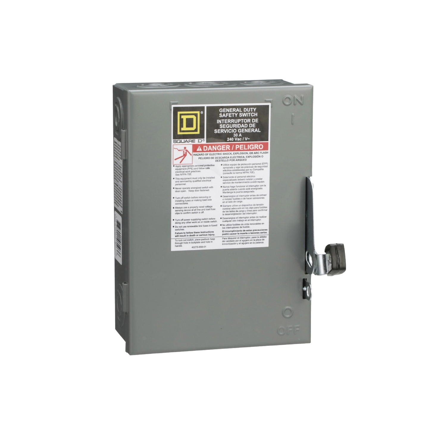 Interruptor de Seguridad 3 Polos 30 A Schneider Electric D321N