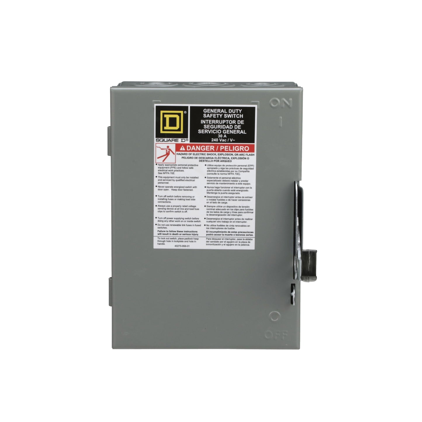 Interruptor de Seguridad 3 Polos 30 A Schneider Electric D321N
