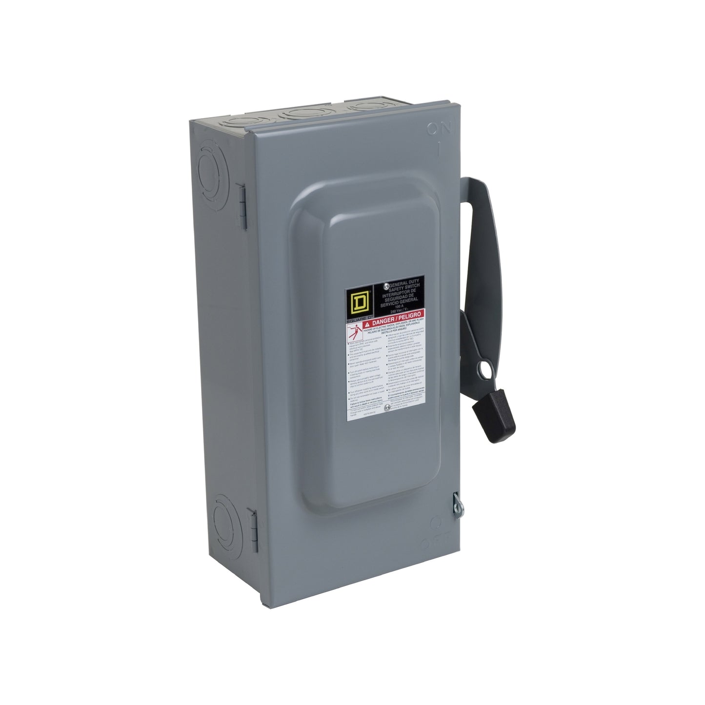 Interruptor de Seguridad Sin Porta Fusibles 3P 3H Schneider Electric DU323