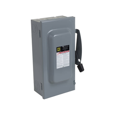 Interruptor de Seguridad Sin Porta Fusibles 3P 3H Schneider Electric DU323