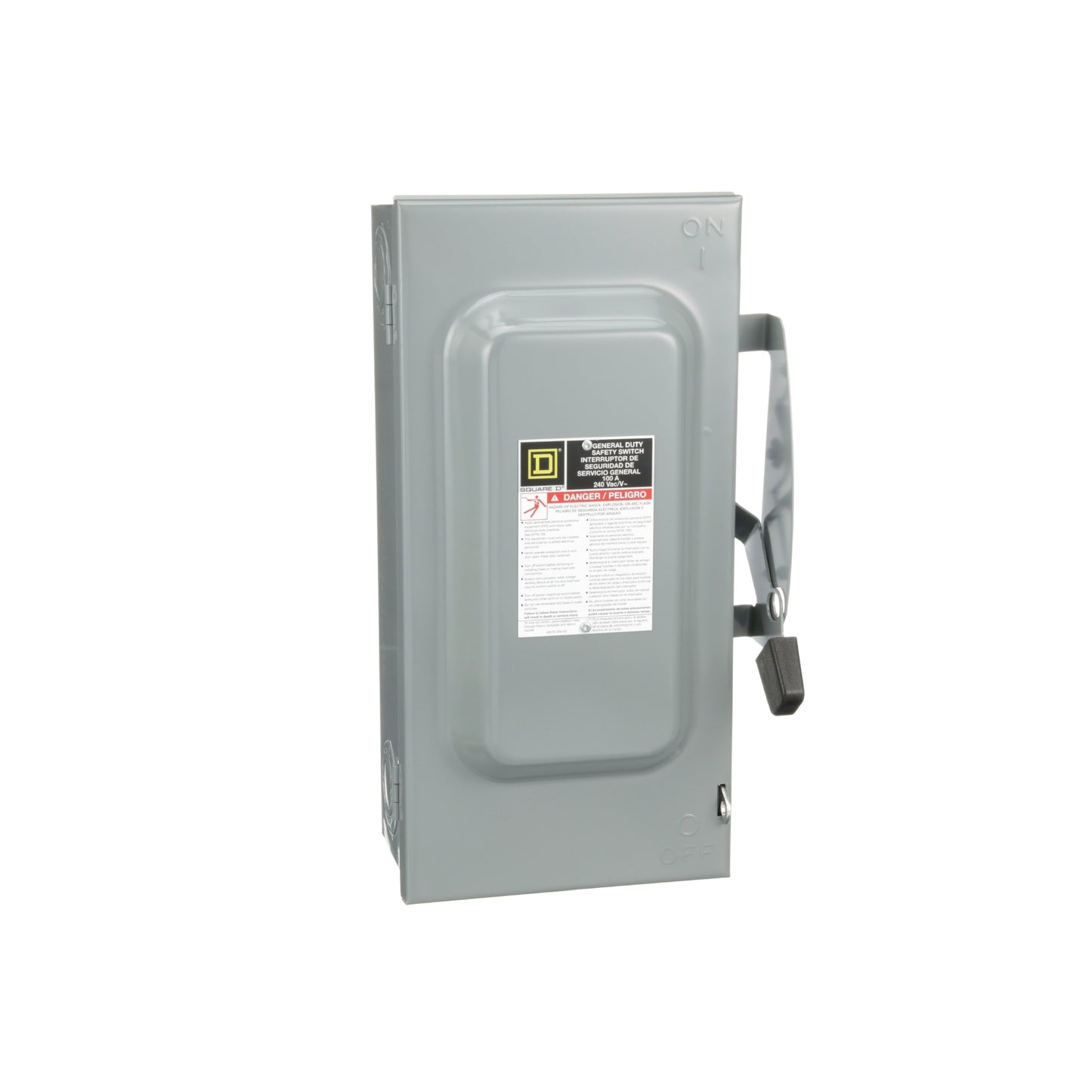Interruptor de Seguridad Sin Porta Fusibles 3P 3H Schneider Electric DU323