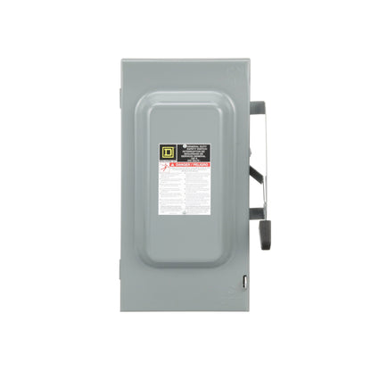 Interruptor de Seguridad Sin Porta Fusibles 3P 3H Schneider Electric DU323