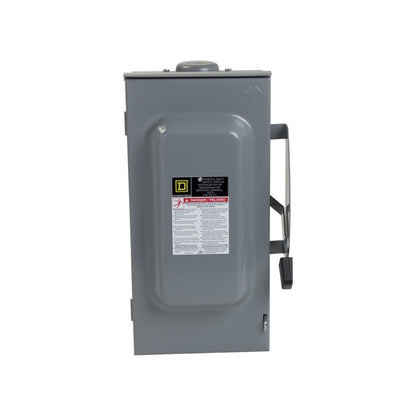 Interruptor de Seguridad sin Porta Fusibles 3 Polos 100 A NEMA 3R Square D Schneider Electric DU323RB