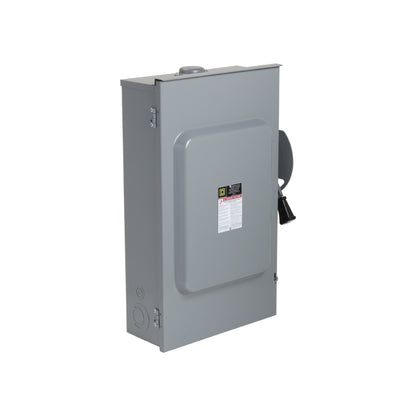 Interruptor de Seguridad Sin Porta Fusibles 200 A 3P 3H Schneider Electric DU324RB