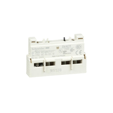 Bloque de Contacto Auxiliar Frontal 1 NA + 1 NC Schneider Electric GVAE11