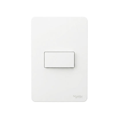 Placa con 1 Apagador Sencillo Blanco Orion Schneider Electric