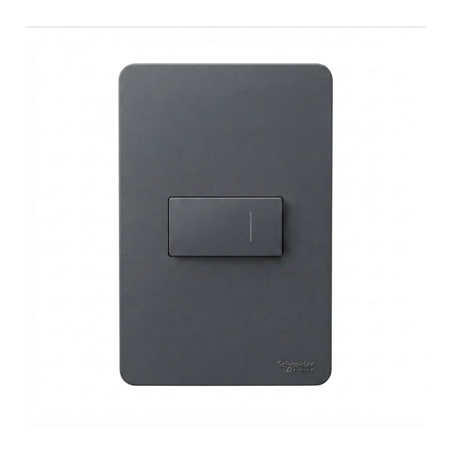 Placa con 1 Apagador Sencillo Negro Orion Schneider Electric
