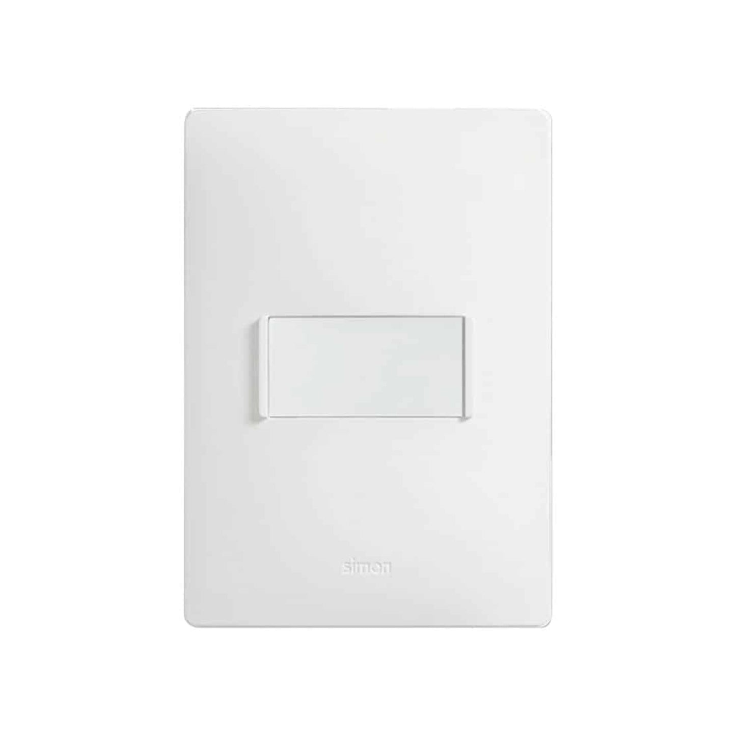 Placa con 1 Apagador Sencillo Blanco Simon 26