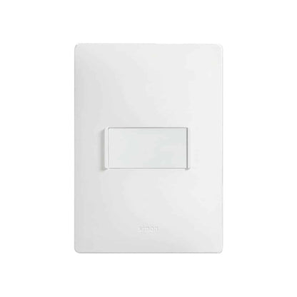 Placa con 1 Apagador Sencillo Blanco Simon 26