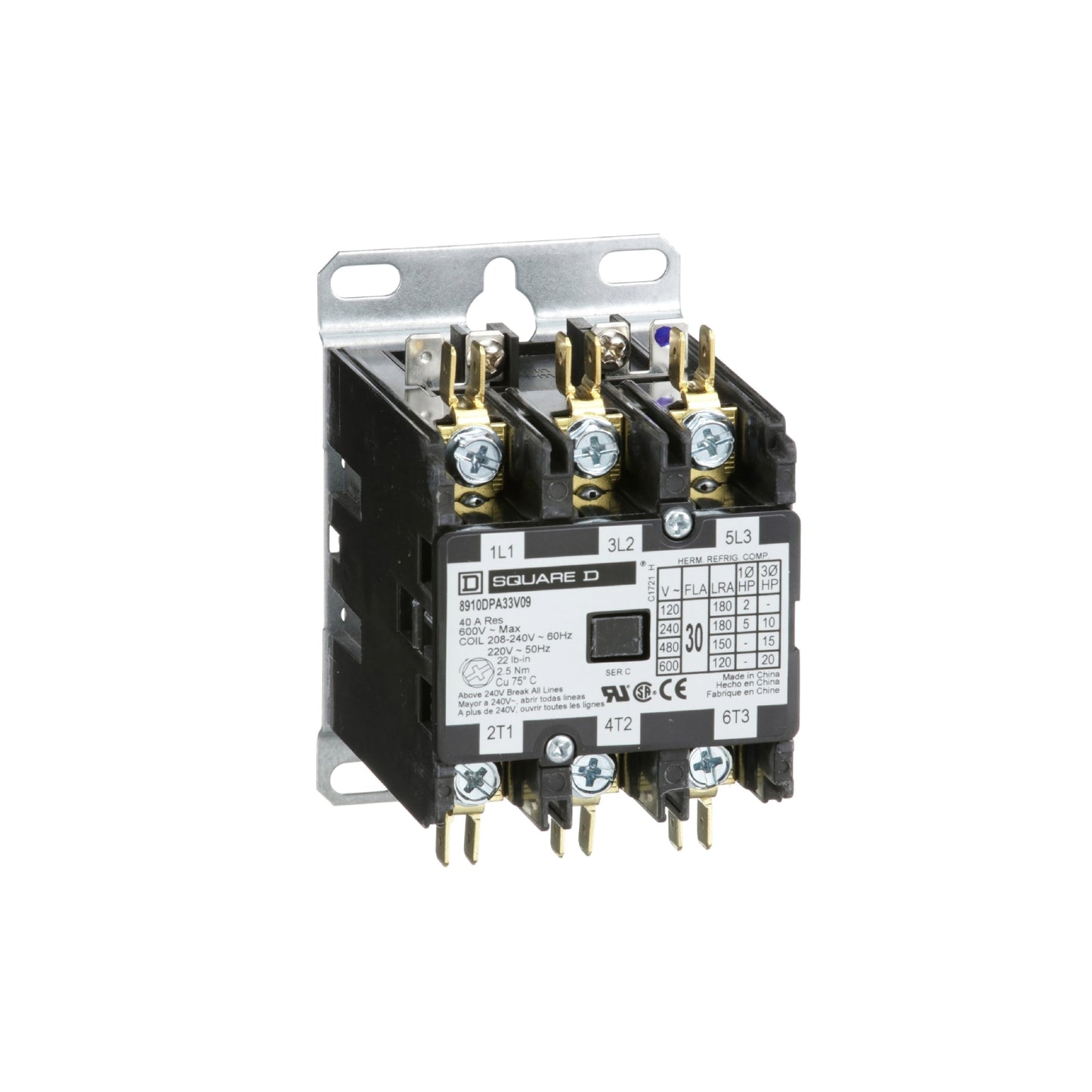 Contactor Prop Grales NO Devo Schneider Electric 8910DPA33V09