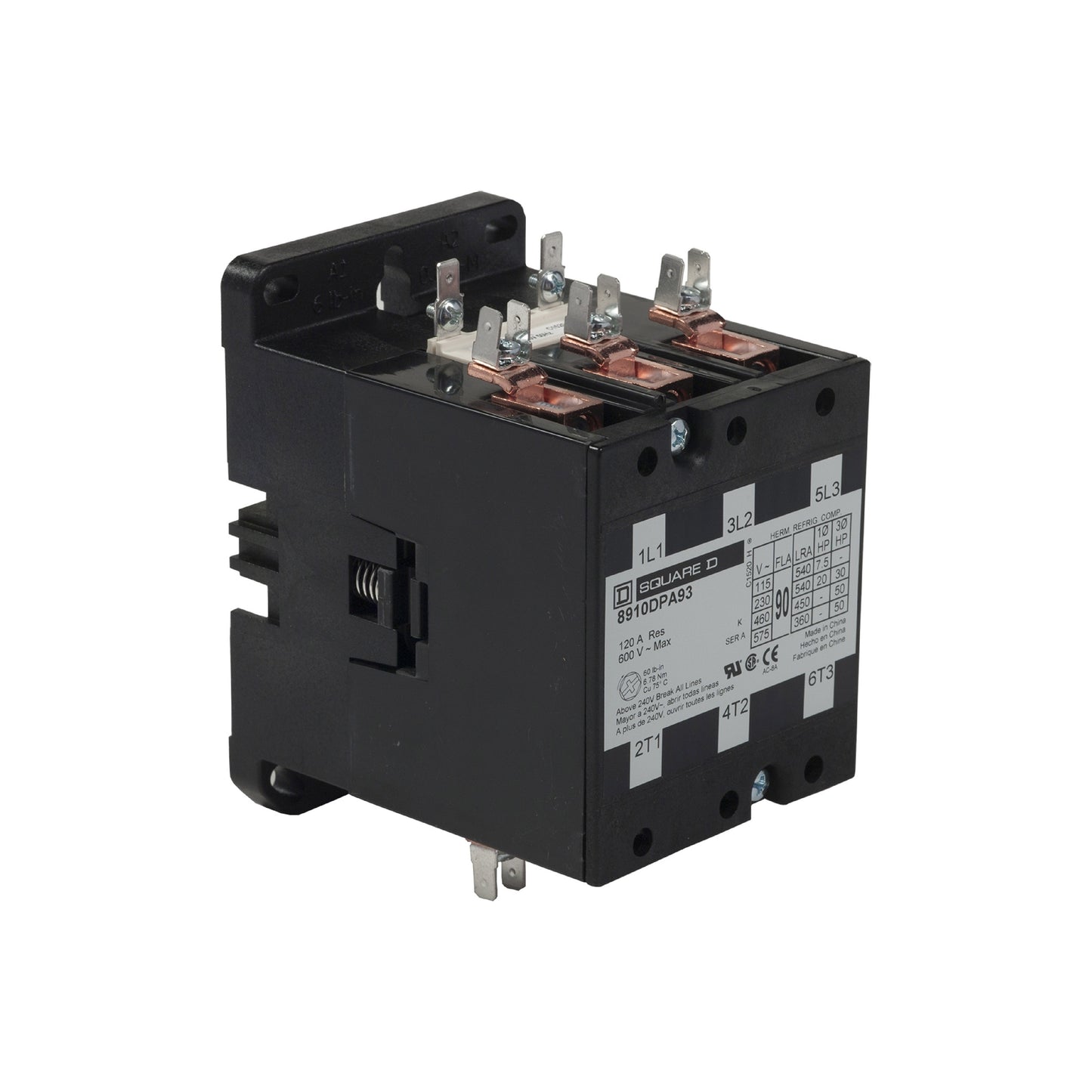 Cont 3 P 90A Dpa Contactor Schneider Electric 8910DPA93V09
