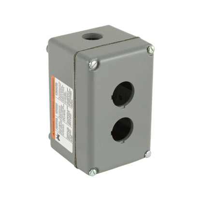 Caja Vacía-9001-Ky-Metal-2 Aperturas Horizontales Schneider Electric 9001KY2