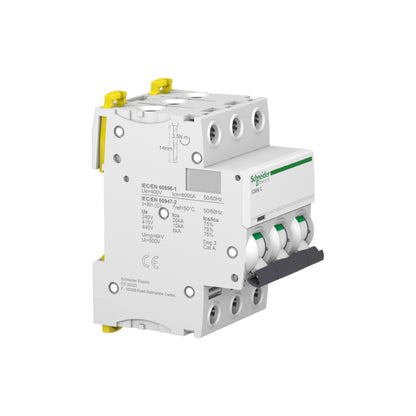 ACTI9 Interruptor Termomagnetico IC60N 3x32 A Curva C Schneider Electric A9F74332