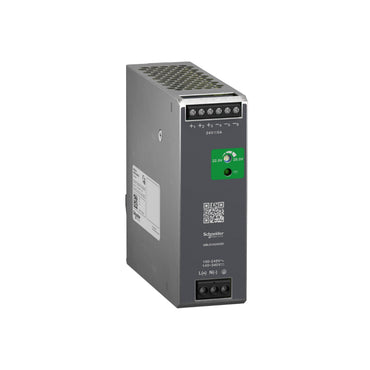 Fuente de Alimentación Conmutada, Fuente de Alimentación Regulada, 100...240v AC, 24V, 5A, Monofásica, Optimizada Schneider Electric ABLS1A24050