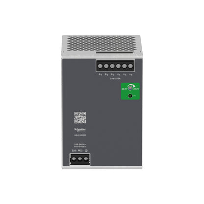 Fuente de Alimentación Conmutada, Fuente de Alimentación Regulada, 100-240 V CA, 24 V 20 A, Monofásica, Optimizada Schneider Electric ABLS1A24200