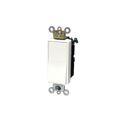 Apagador de 3 vías 15A Blanco Decora Plus Leviton