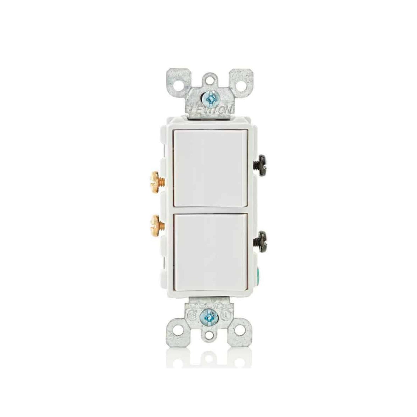 Apagador de 3 vías 15A Blanco Decora Leviton