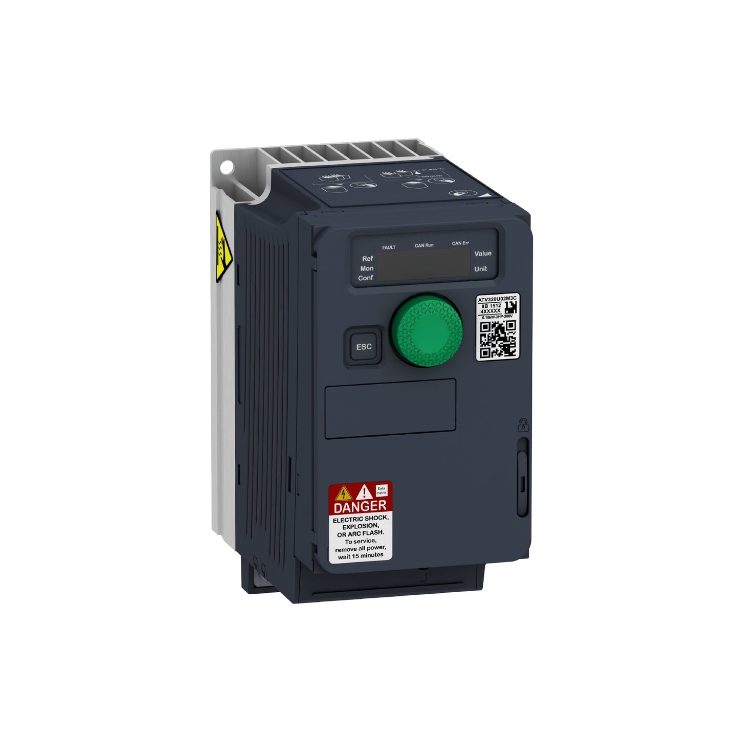 Variador de Velocidad ATV320 Altivar, 75 kW, 1 HP, 200V Schneider Electric ATV320U07M3C
