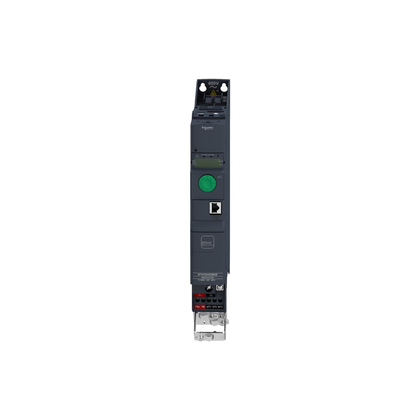 Variador de Velocidad ATV320 Altivar, 0.75 kW, 1 HP, 380...500v Schneider Electric ATV320U07N4B