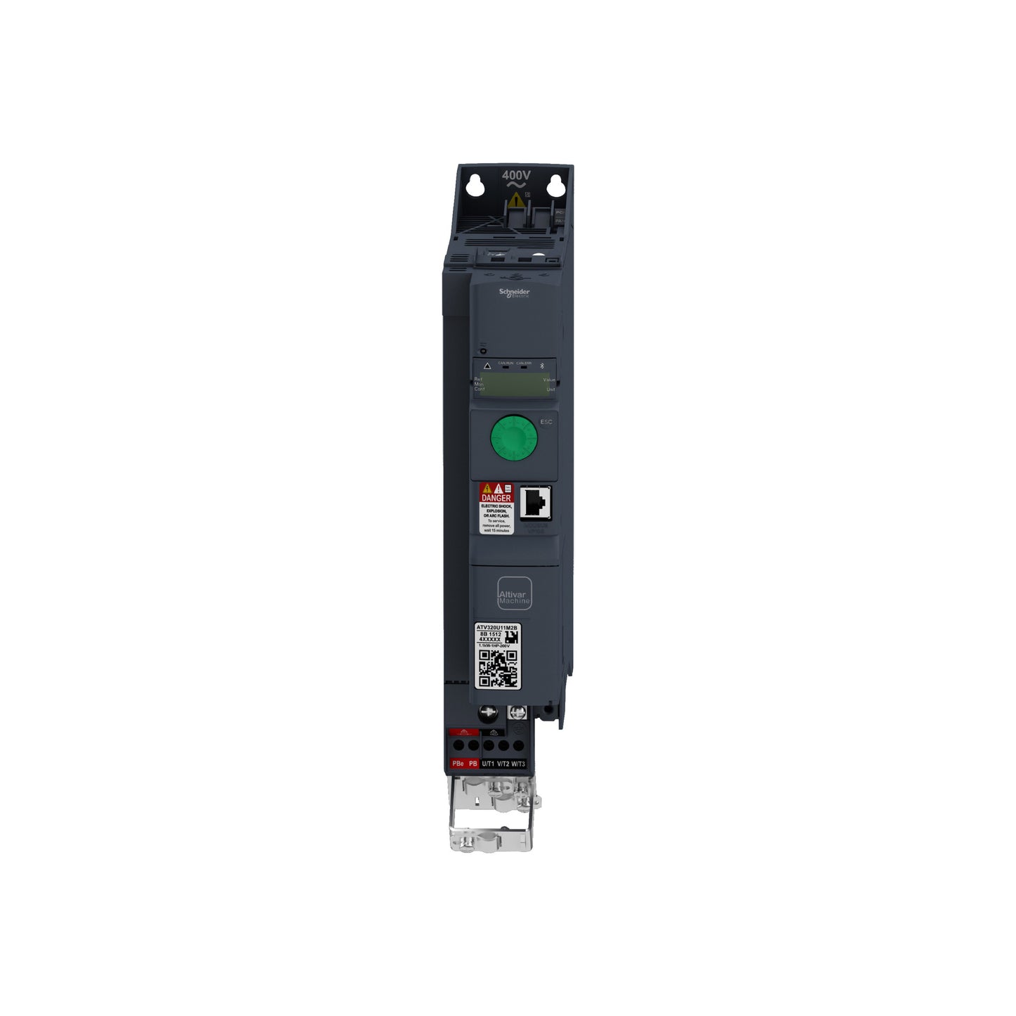 Variador de Velocidad ATV320 Altivar, 1.5 kW, 2 HP, 380...500v, 3 Fases Schneider Electric ATV320U15N4B