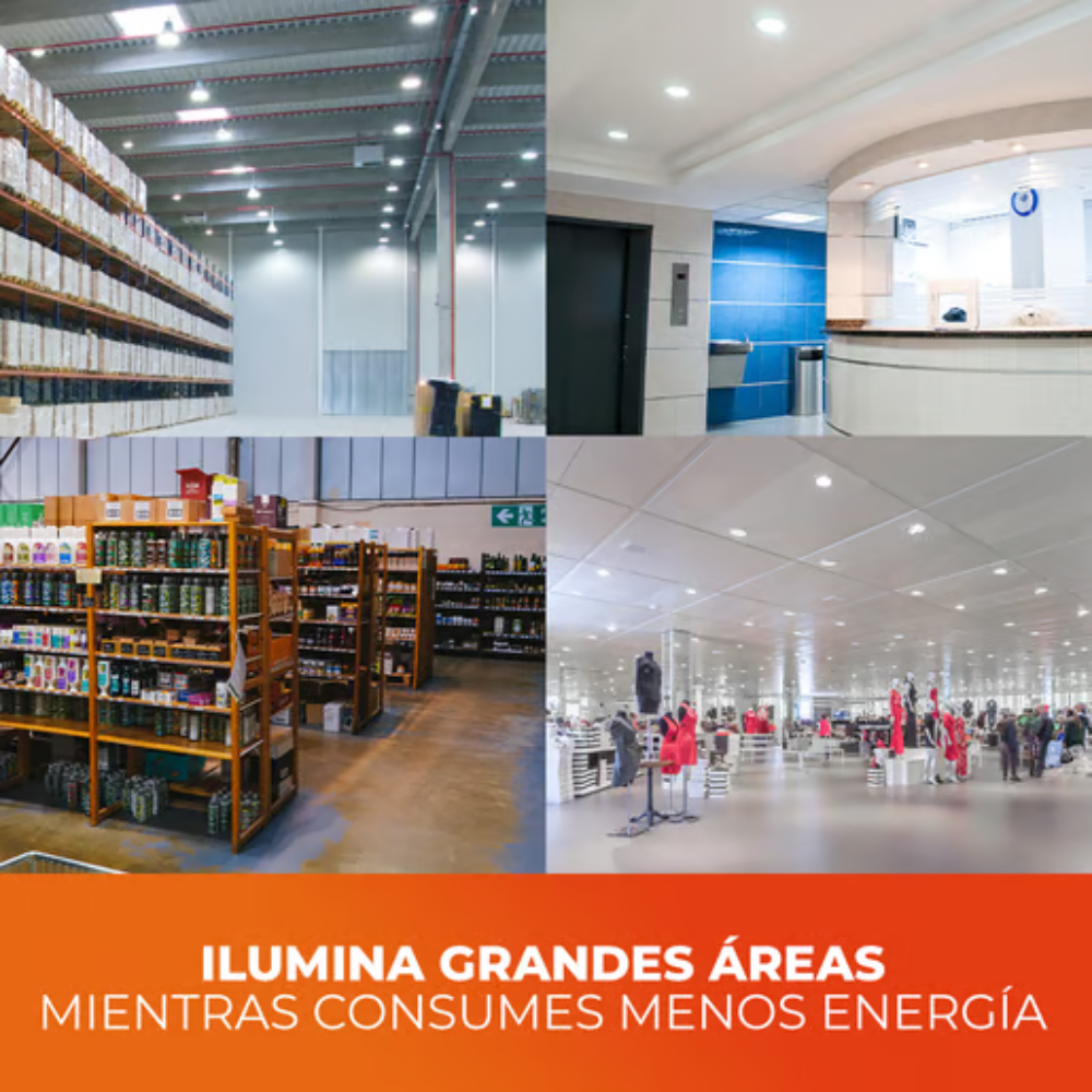 Ampolleta LED E27 Luz Fría 50W Tecnolite