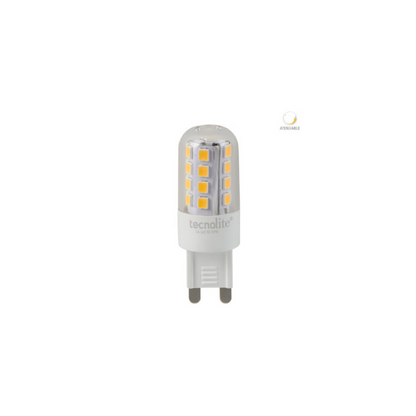 Ampolleta LED G9 Luz Cálida 3W Tecnolite