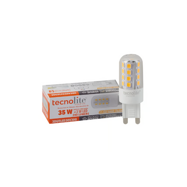 Ampolleta LED G9 Luz Cálida 3W Tecnolite