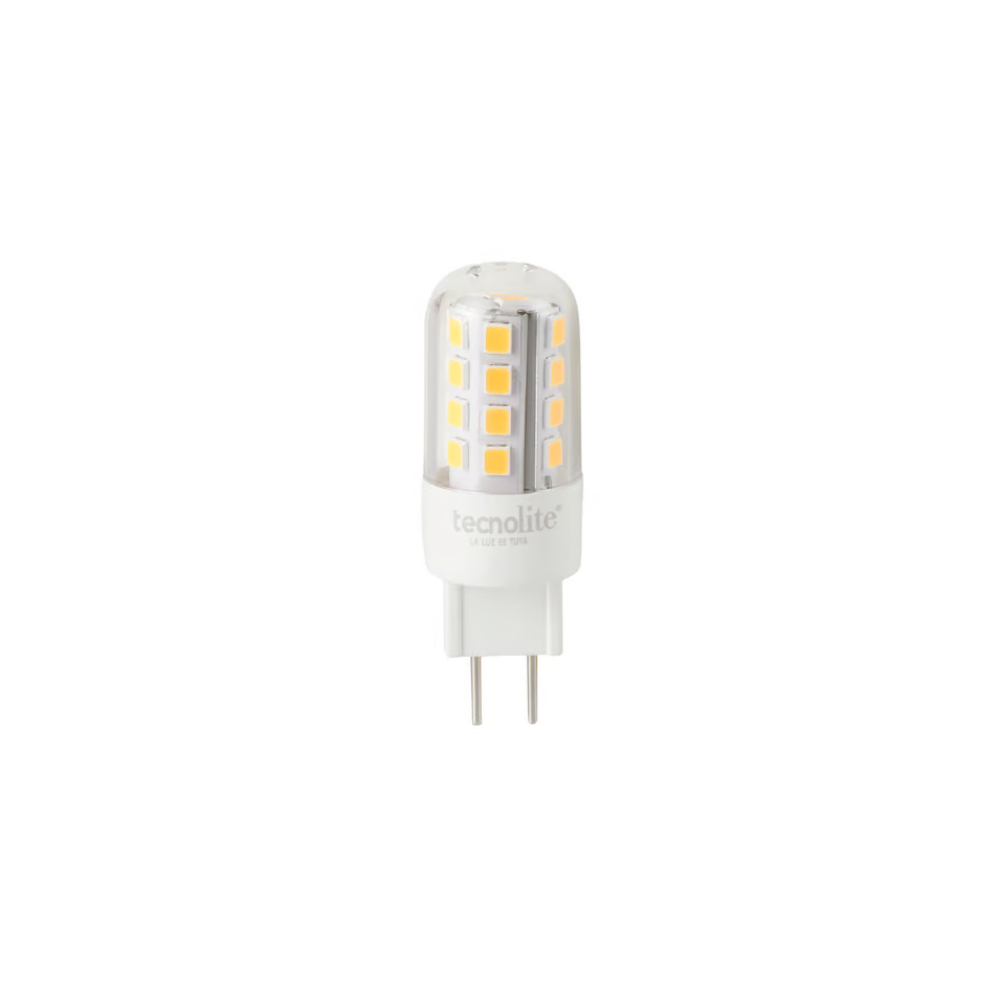 Ampolleta LED GY6.35 Luz Cálida 3W Tecnolite
