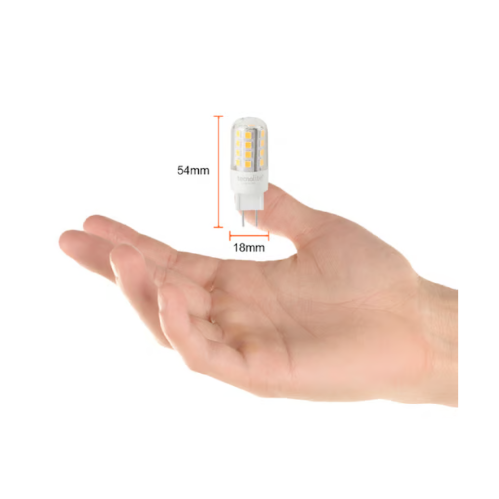 Ampolleta LED GY6.35 Luz Cálida 3W Tecnolite