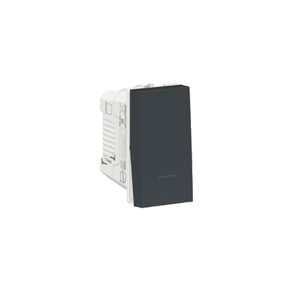 Apagador Sencillo color Grafito Orion 16A 1 vía Schneider Electric S70116194