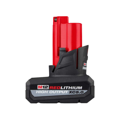 Batería M12 REDLITHIUM™ HIGH OUTPUT™ XC5.0 Milwaukee